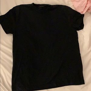 Prada men’s black crew neck tee